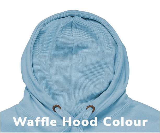 Waffle Hoodie Example Sky Colour