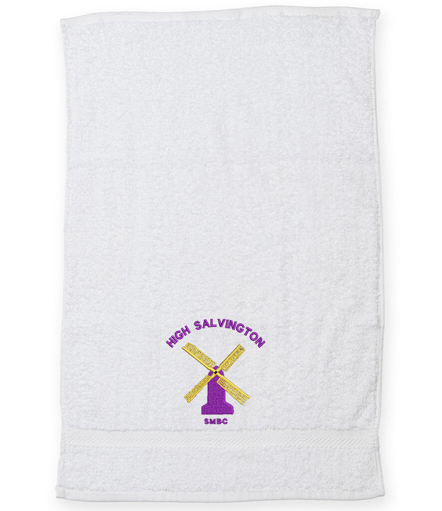 High Salvington Short Mat Bowls Club Personalised Towel