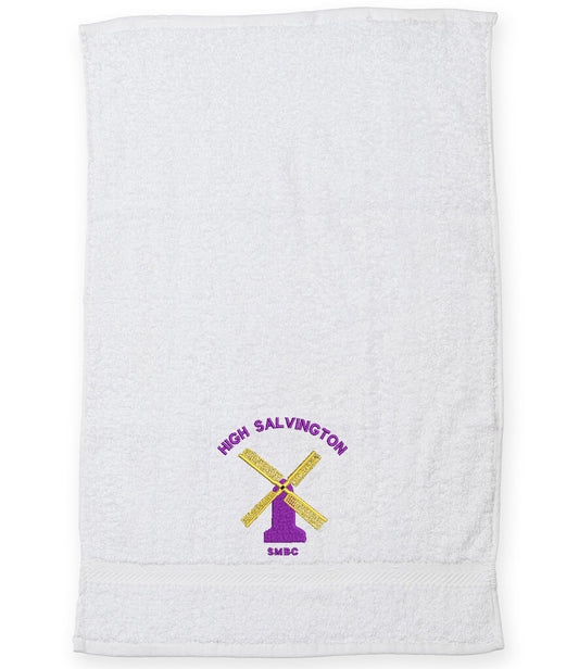 High Salvington Short Mat Bowls Club Personalised Towel