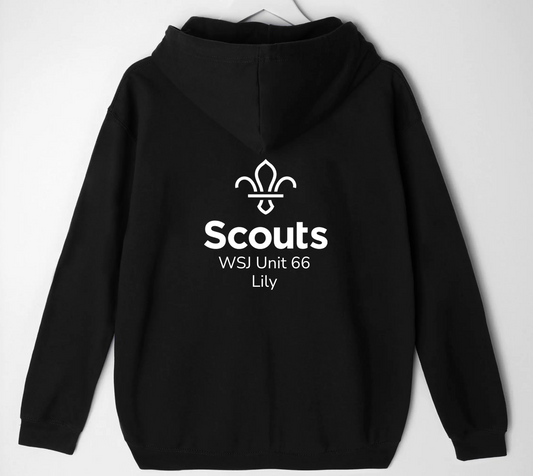 WSJ Unit 66 Hoodie Embroidered Logo