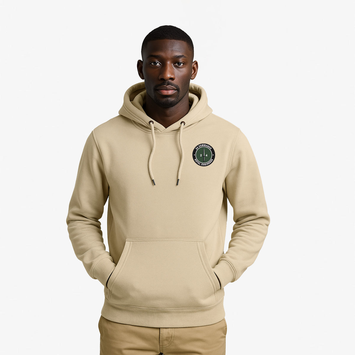 24 Commando Engineer Regiment Ultra Premium Embroidered Hoodie