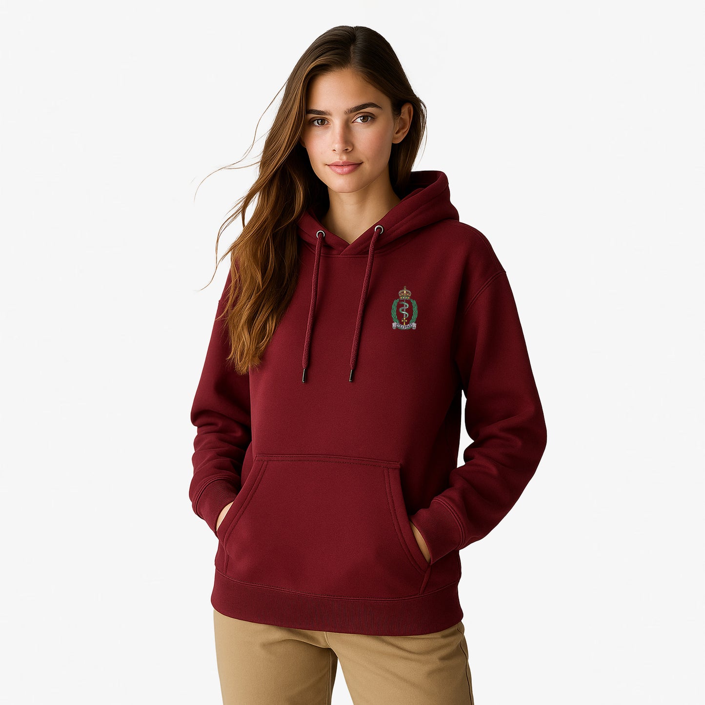 Royal Army Medical Service Ultra Premium Embroidered Hoodie