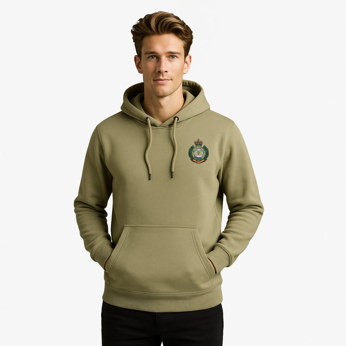 Royal Engineers Ultra Premium Embroidered Hoodie