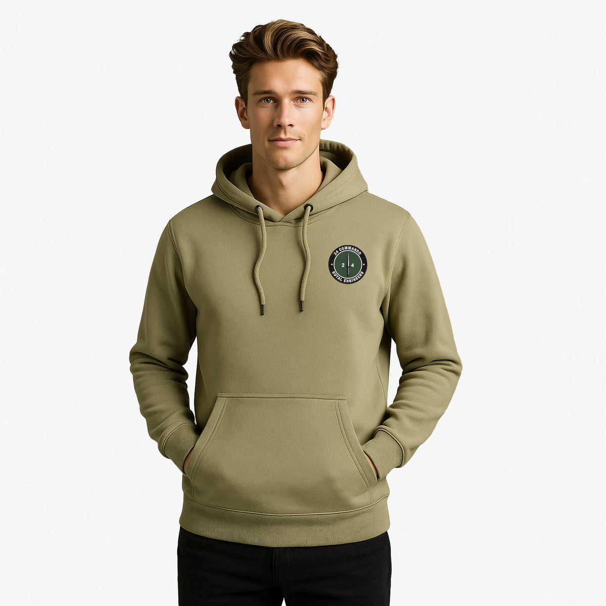 24 Commando Engineer Regiment Ultra Premium Embroidered Hoodie
