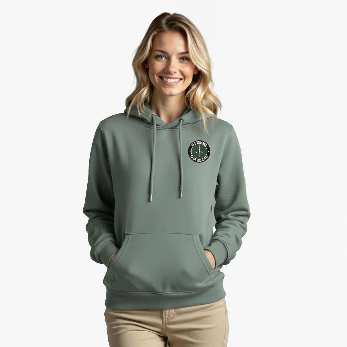 24 Commando Engineer Regiment Ultra Premium Embroidered Hoodie