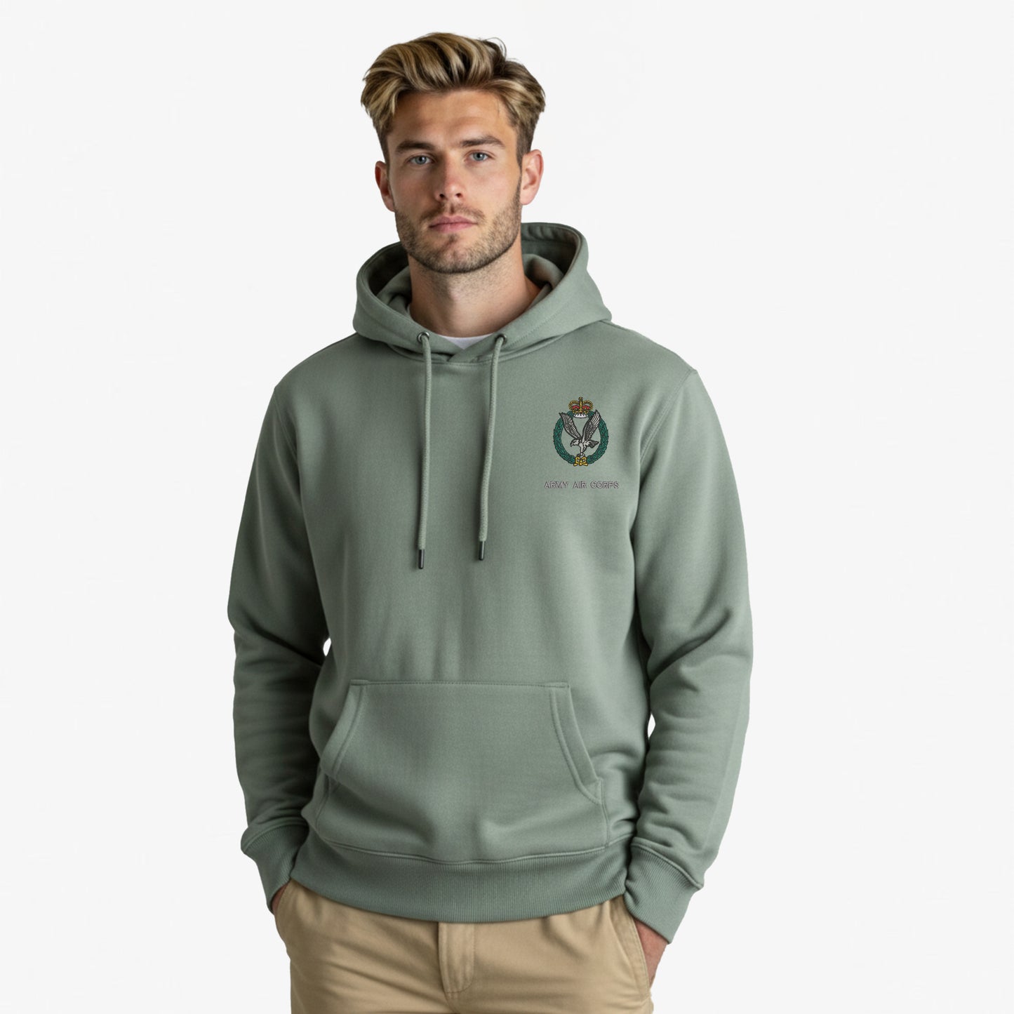 Army Air Corps Ultra Premium Embroidered Hoodie