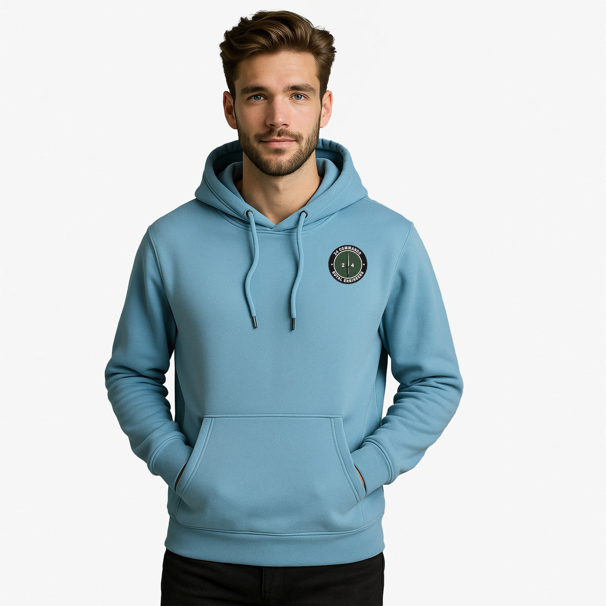 24 Commando Engineer Regiment Ultra Premium Embroidered Hoodie