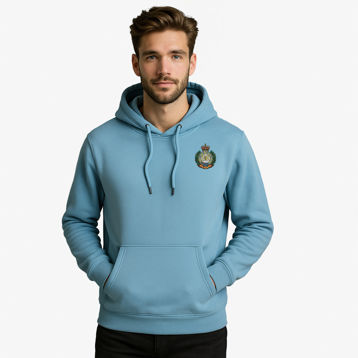 Royal Engineers Ultra Premium Embroidered Hoodie