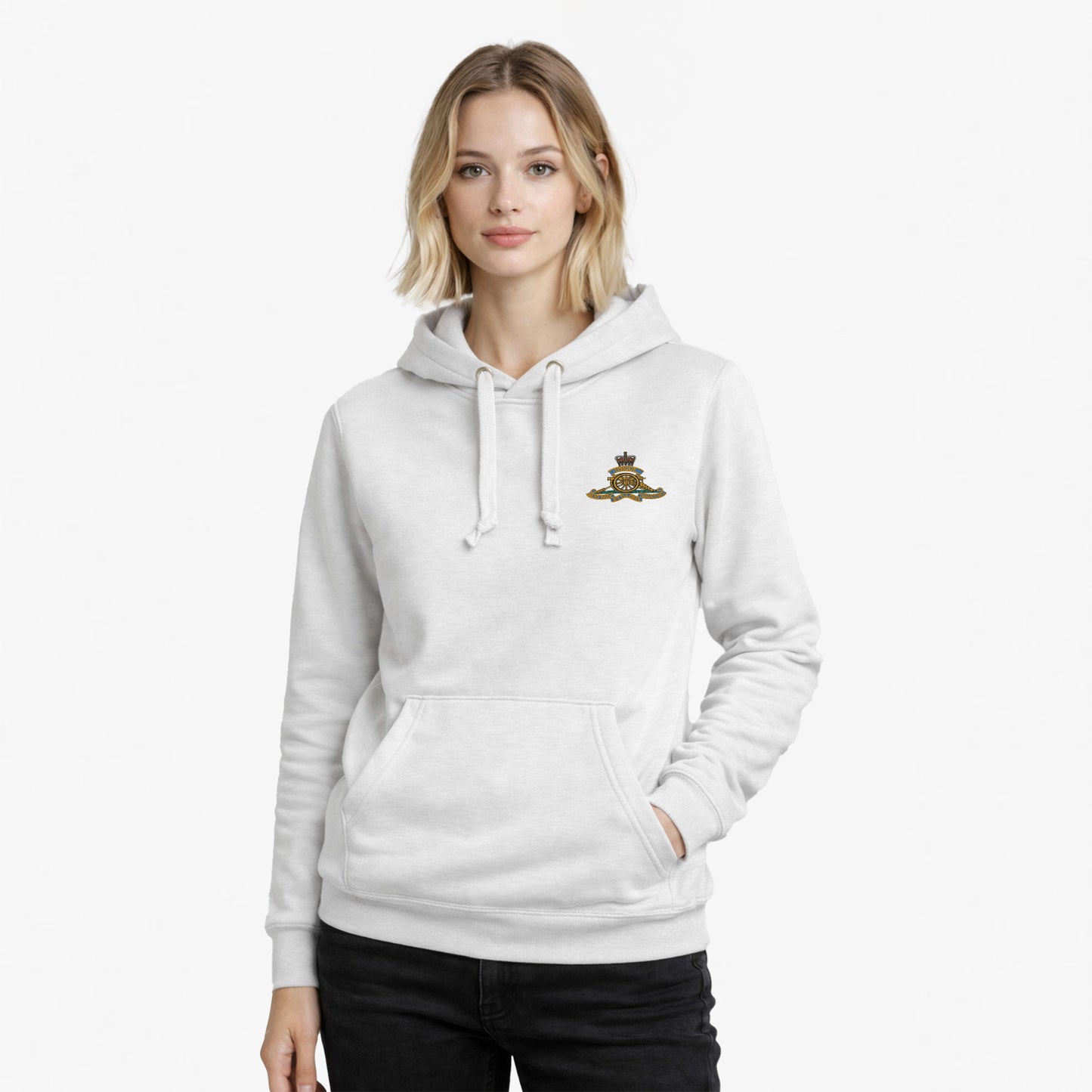 Royal Artillery Premium Weight Embroidered Hoodie