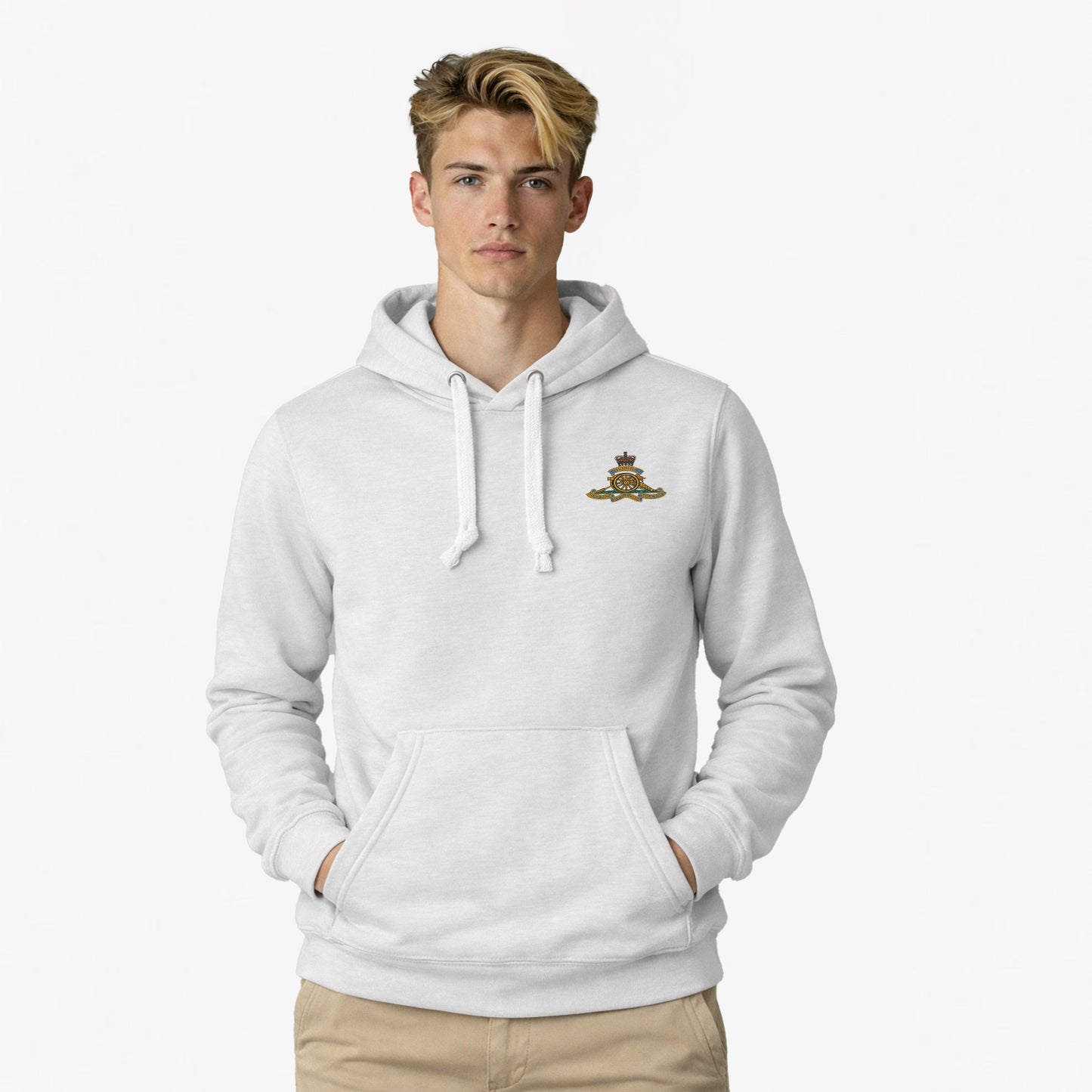 Royal Artillery Premium Weight Embroidered Hoodie