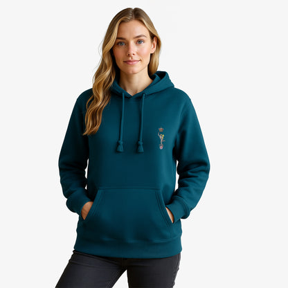 Royal Signals Hoodie Embroidered Logo Premium Weight(310gsm)