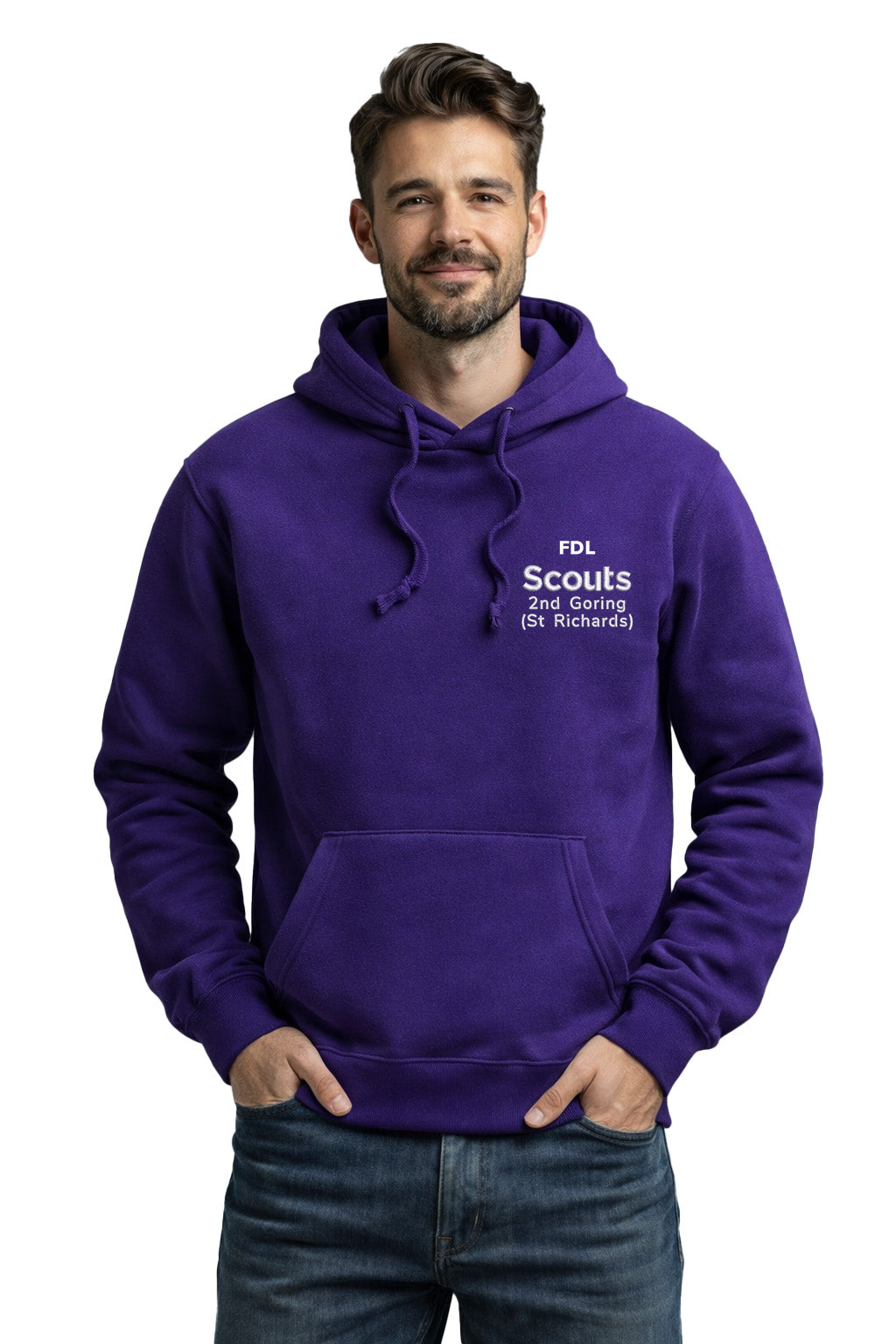2nd Goring Scouts Embroidered Hoodie