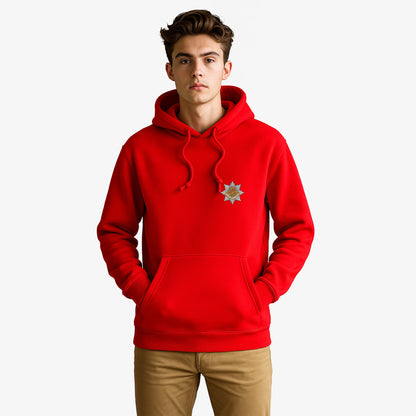 Royal Anglian Regiment Hoodie Embroidered Logo Premium Weight(310gsm)