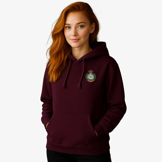 Royal Engineers Hoodie Embroidered Logo Premium Weight(310gsm)