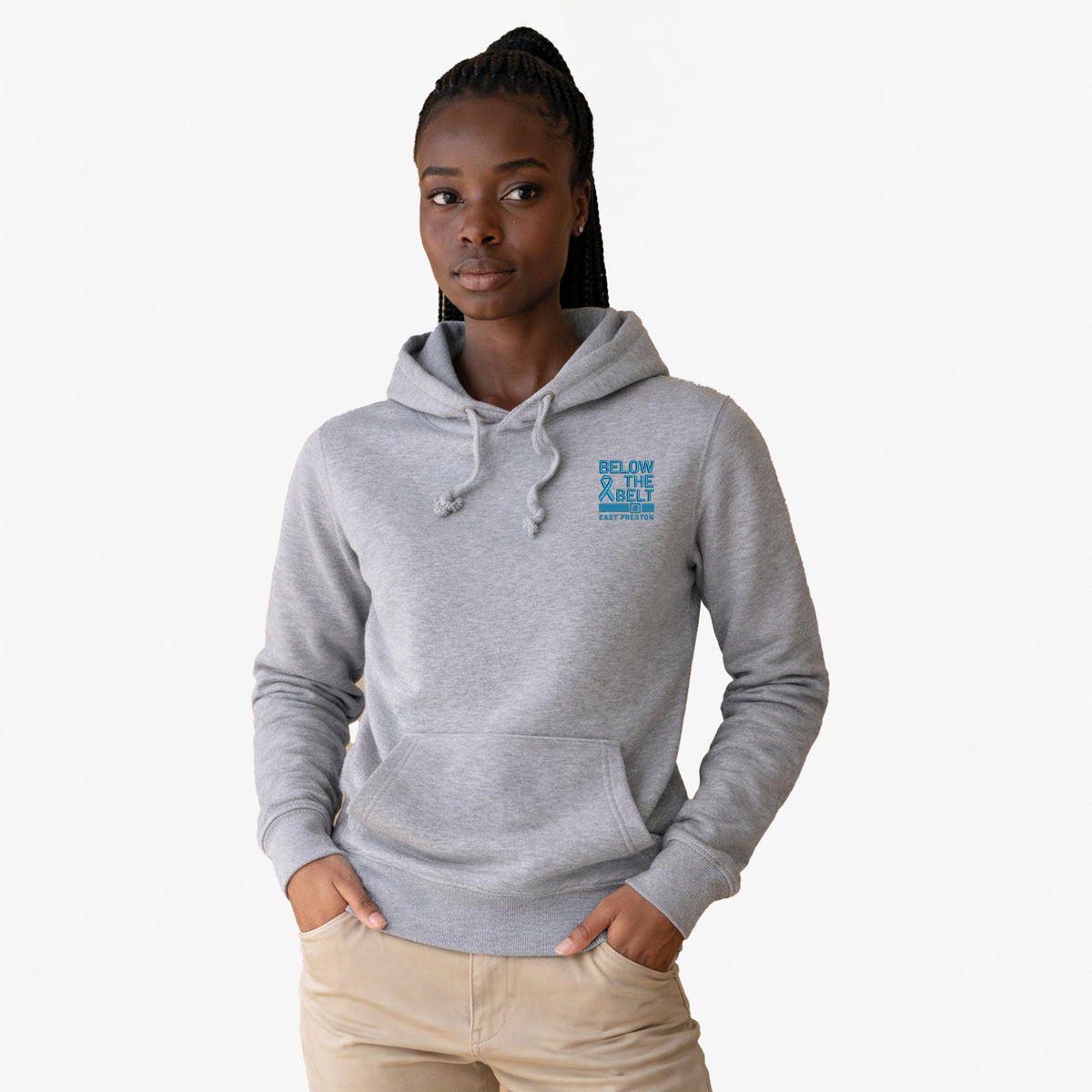 Below The Belt East Preston Embroidered Hoodie
