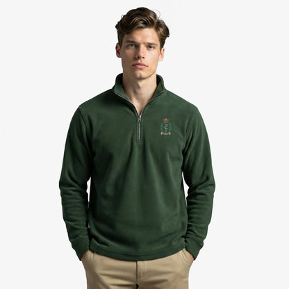 Royal Army Medical Service Premium Embroidered Quarter Zip Sweatshirt