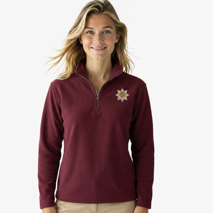 Royal Anglian Regiment Premium Embroidered Quarter Zip Sweatshirt
