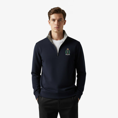 Royal Army Medical Service Premium Embroidered Quarter Zip Sweatshirt