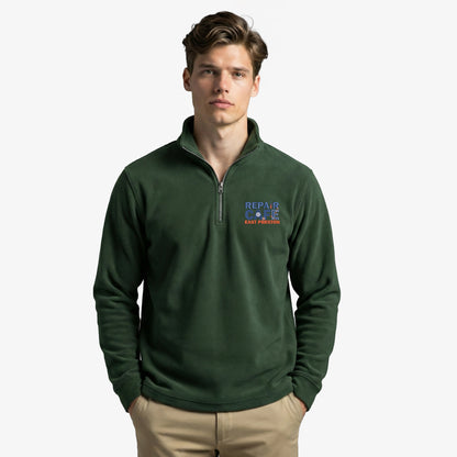 Repair Cafe East Preston Embroidered 1/4 Zipp Sweat Shirt