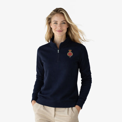 Grenadier Guards Premium Embroidered Quarter Zip Sweat Shirt