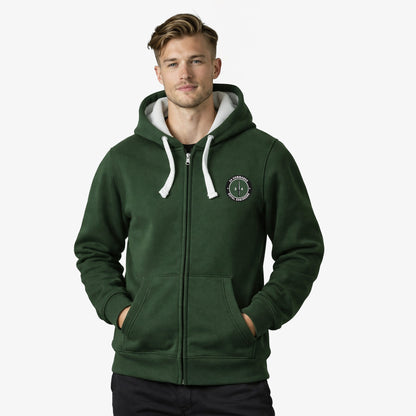 24 Commando Engineer Regiment Ultra Premium Embroidered Contrast Zipped Hoodie