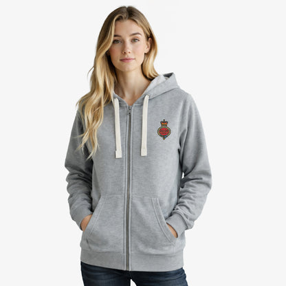 Grenadier Guards Ultra Premium Embroidered Contrast Zipped Hoodie