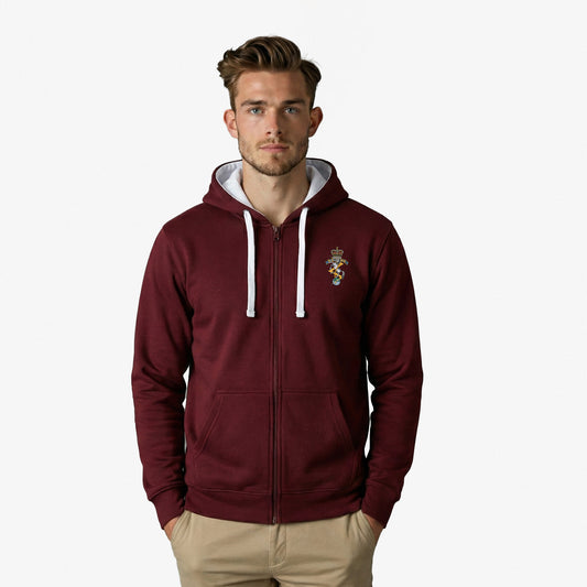 REME Ultra Premium Embroidered Contrast Zipped Hoodie