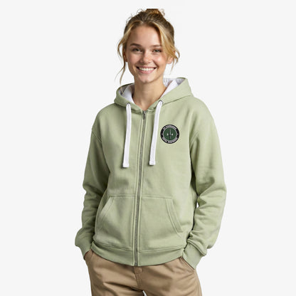 24 Commando Engineer Regiment Ultra Premium Embroidered Contrast Zipped Hoodie