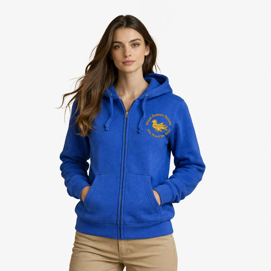 West Sussex Scouts Embroidered Zipped Hoodie