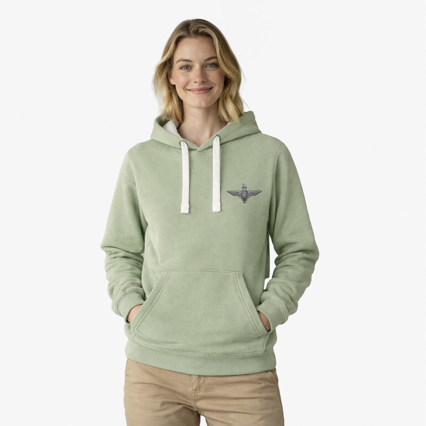 The Parachute Regiment Ultra Premium Embroidered Contrast Hoodie