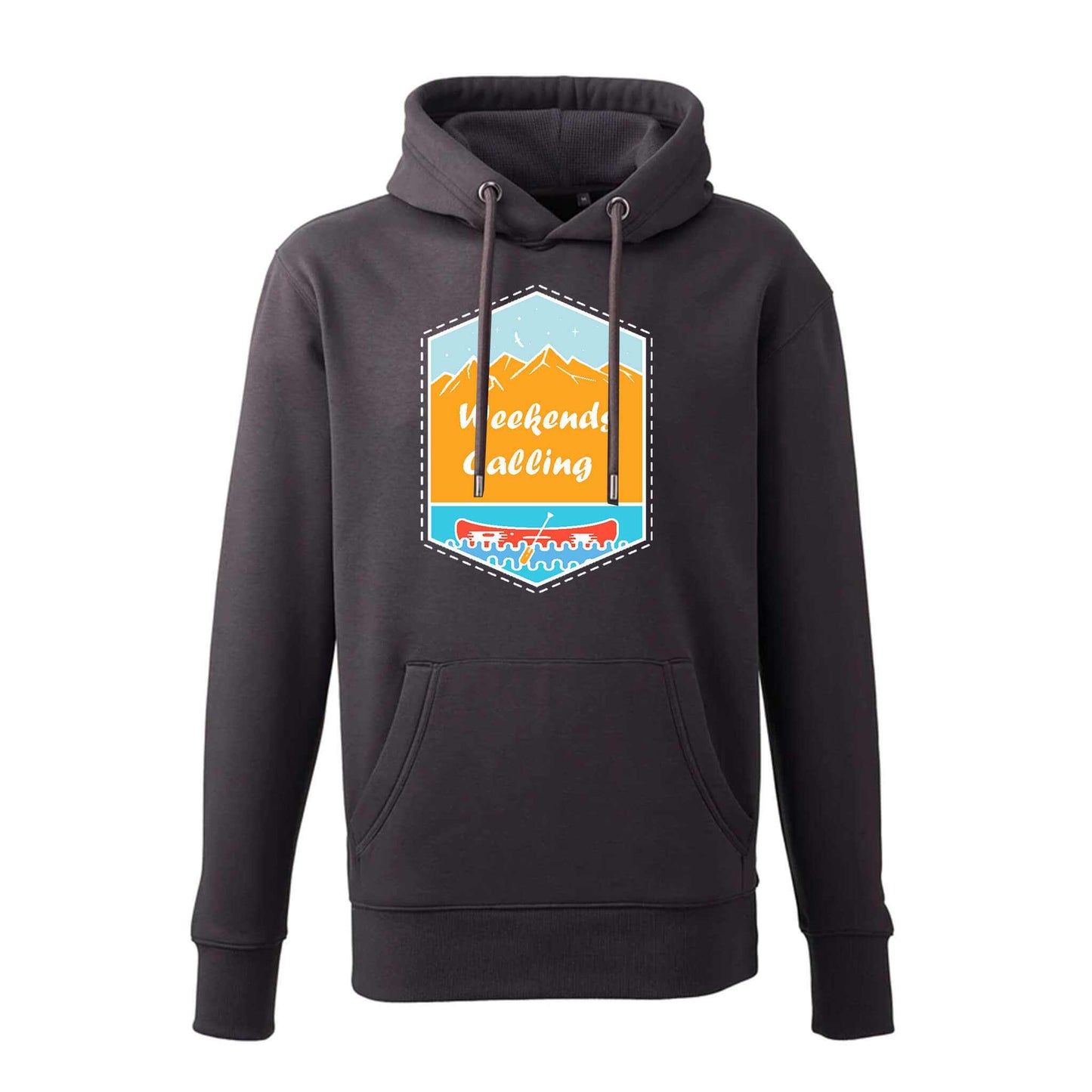 Weekends Calling Organic Hoodie