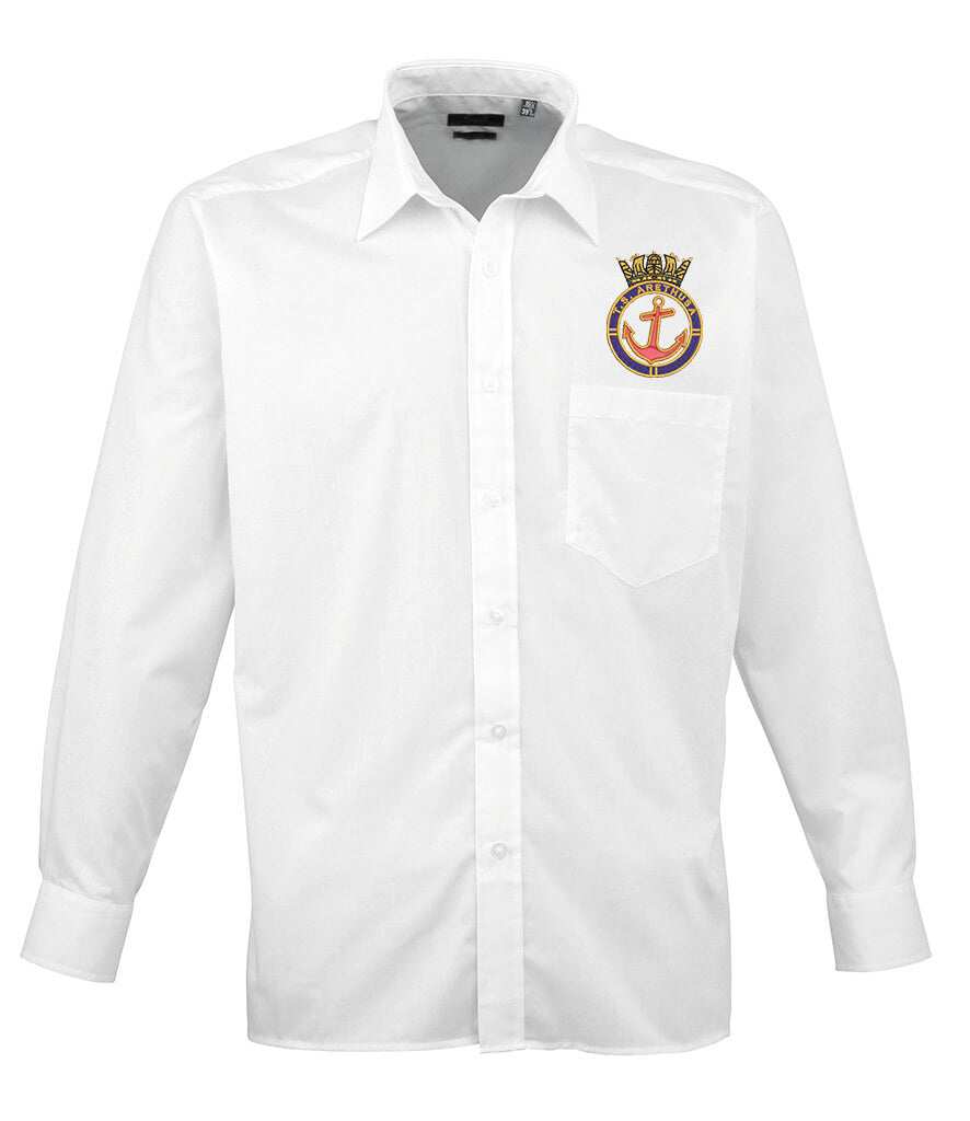 TS. Arethusa Association White Shirt With Breast Pocket 15 White