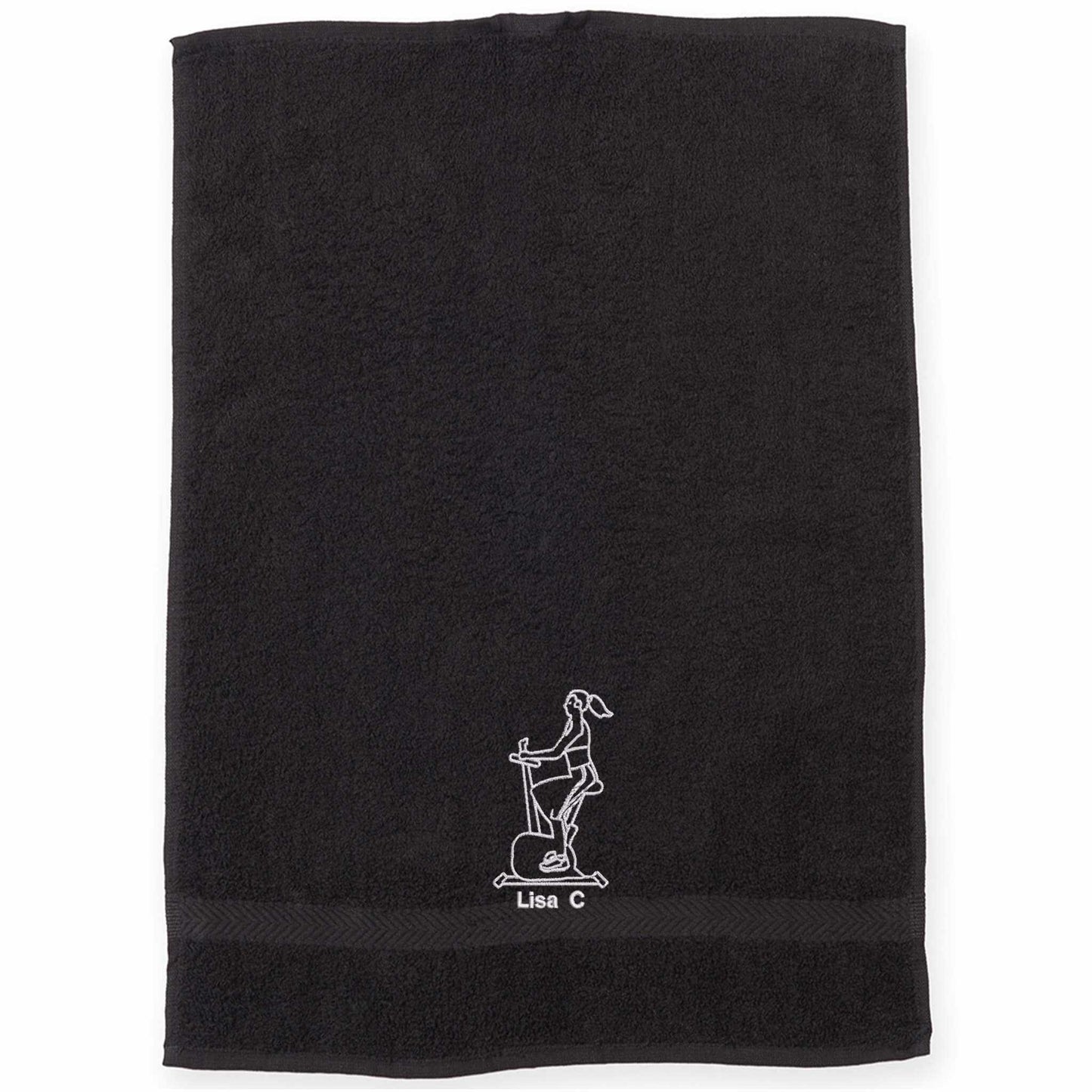 PERSONALISED INDOOR SPINNING TOWEL - Flamingo Rock®