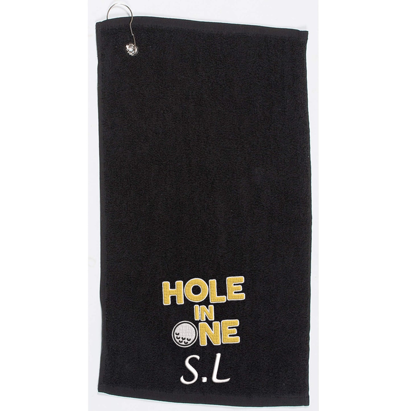 PERSONALISED GOLF TOWEL HOLE IN ONE - Flamingo Rock®