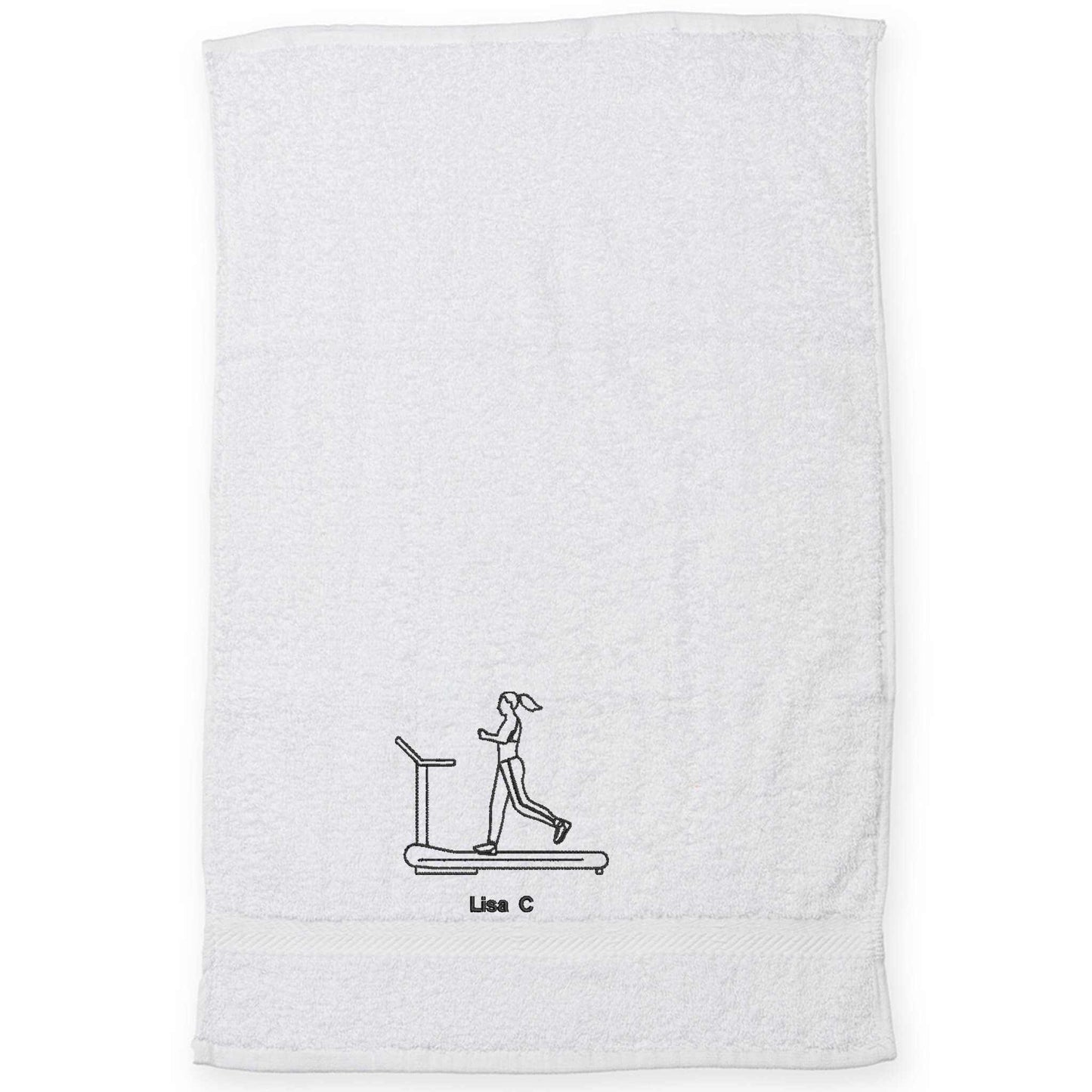 PERSONALISED INDOOR RUNNING TOWEL - Flamingo Rock®