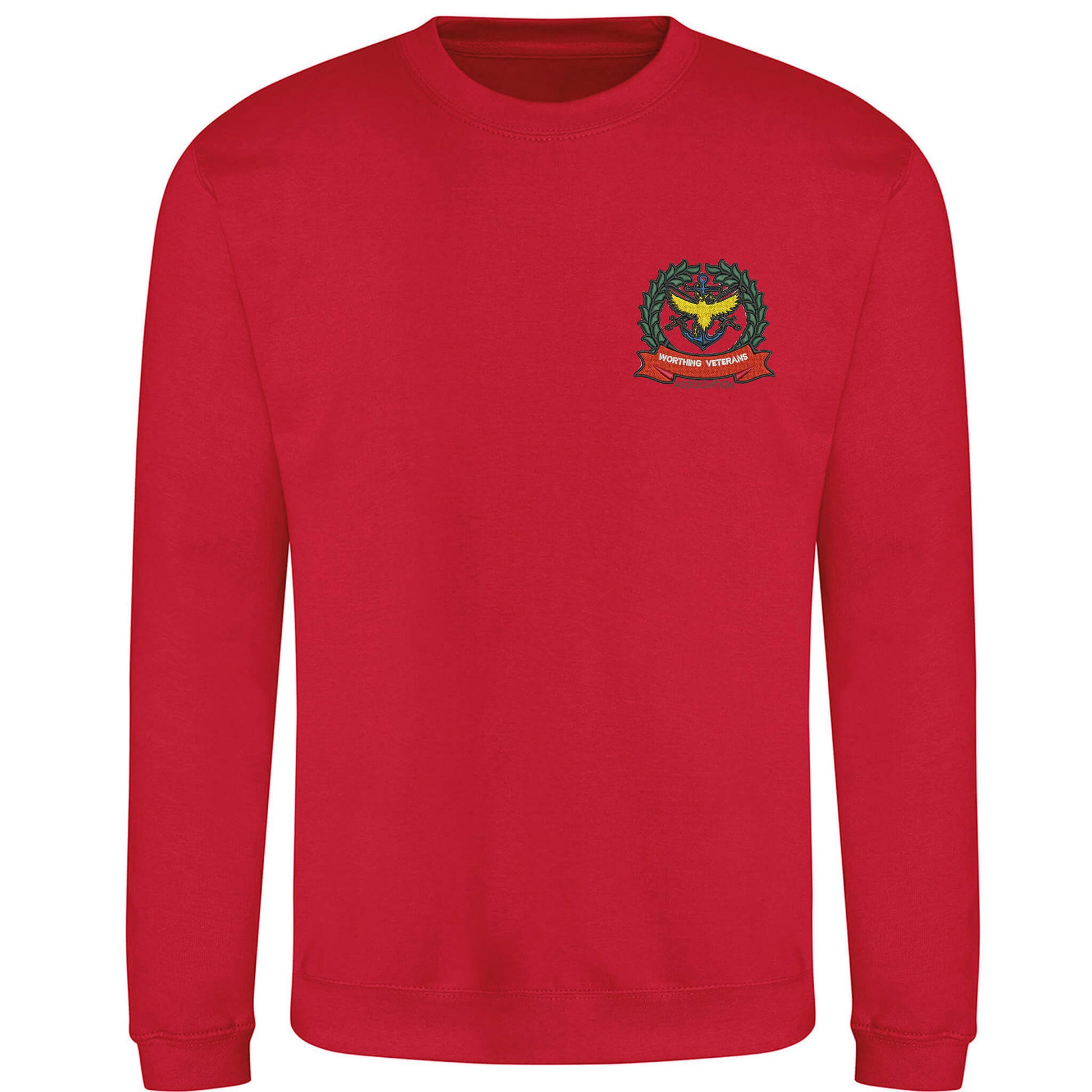 Worthing Veterans Association Crew Neck Sweater - Flamingo Rock®