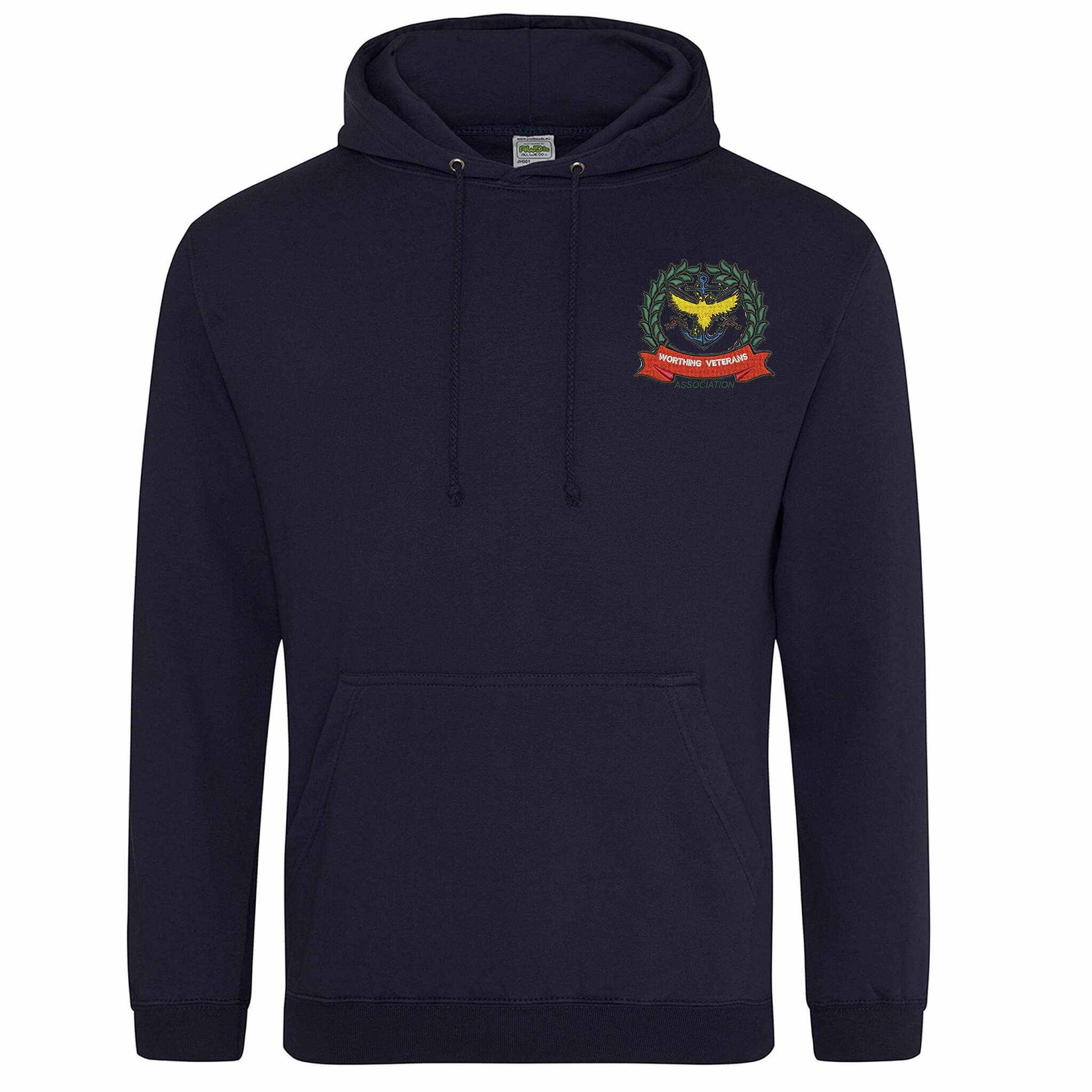 Worthing Veterans Association Embroidered Hoodie - Flamingo Rock®